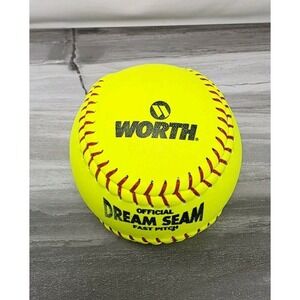 Worth‎ ASA Dream Seam C12RYLAH 12" Fastpitch Softballs USA/NFHS – 1 Ball.